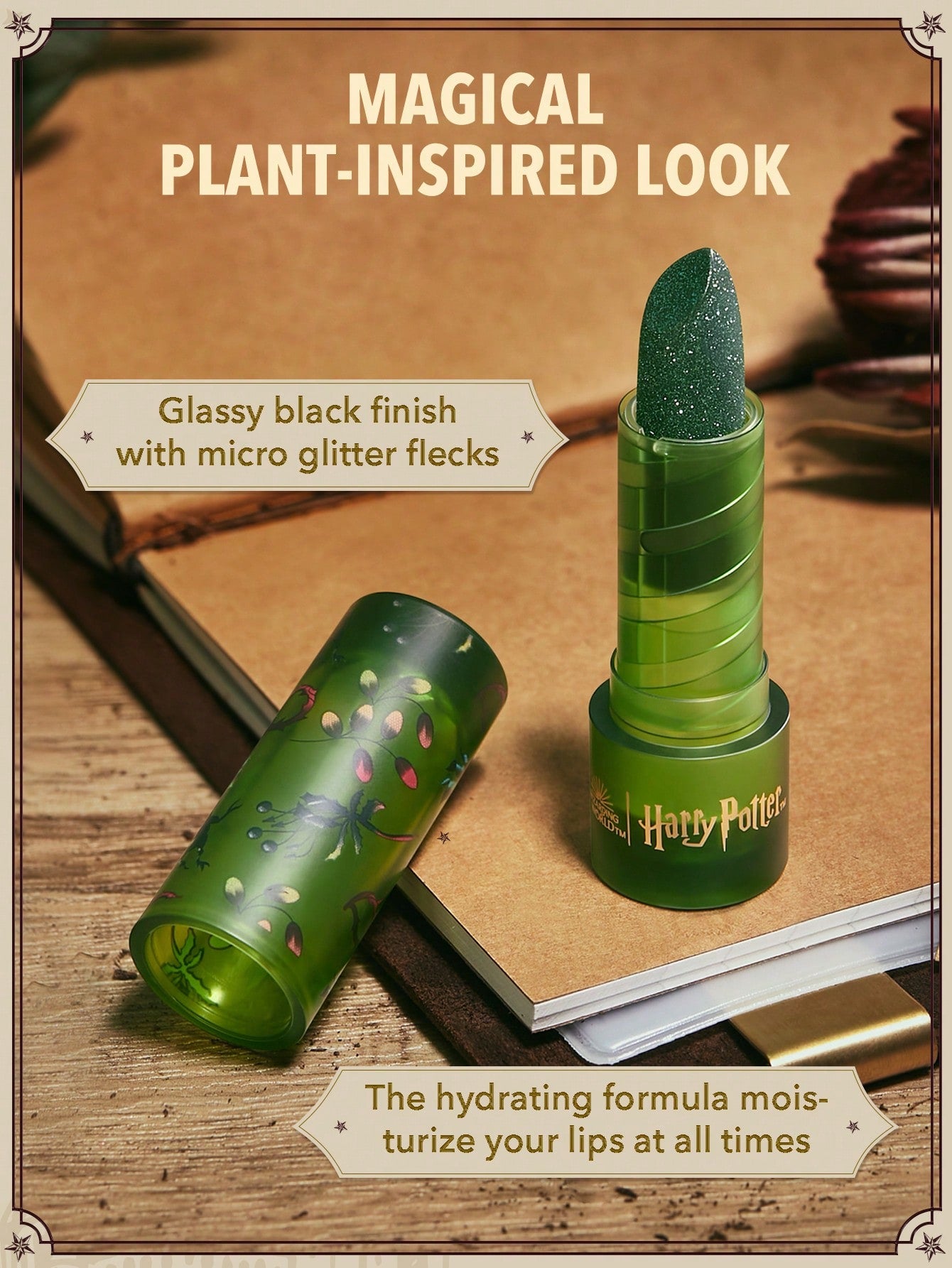 Harry Potter™ Gifted Herbologist Glitter Lipstick