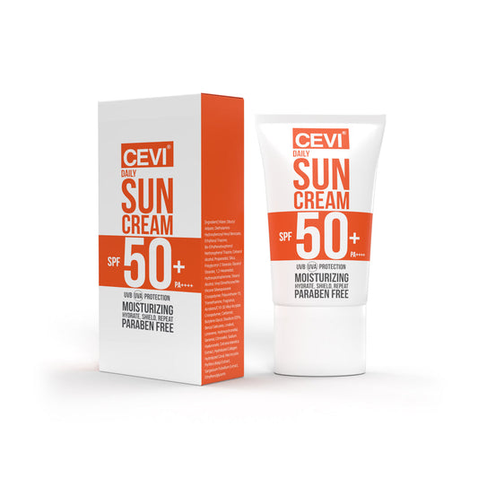 CEVI® Daily Sun Cream SPF50+Clear